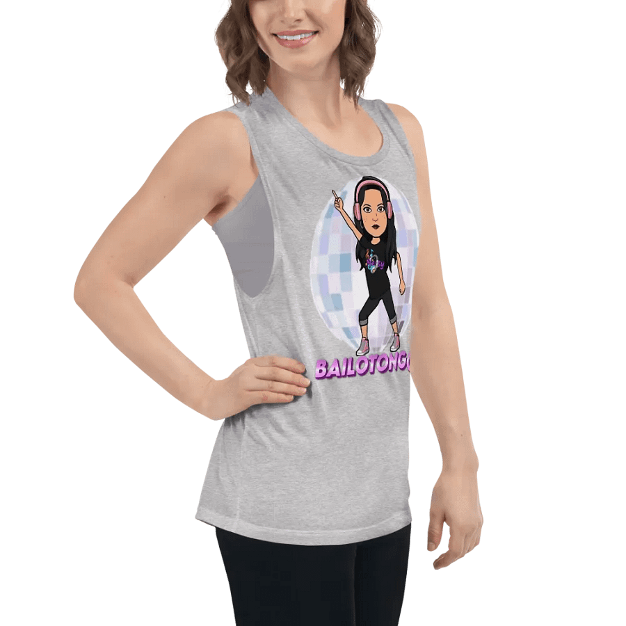 Camiseta Sin Mangas Chica Bola Disco product image (7)