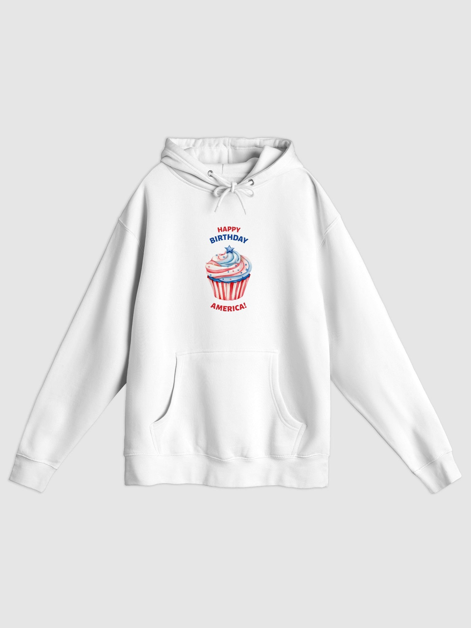 Patriotic Star-Spangled Cupcake Hoodie product image (27)