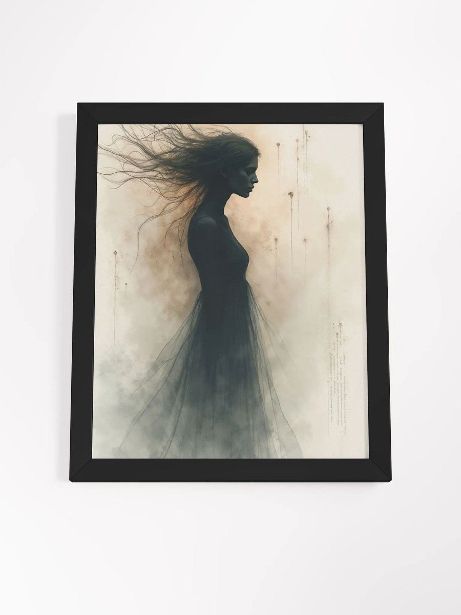 Watercolor Silhouette Framed Print product image (22)