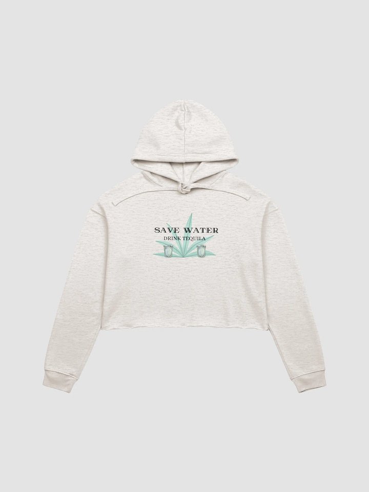 Save Water Cropped Hoodie product image (3)