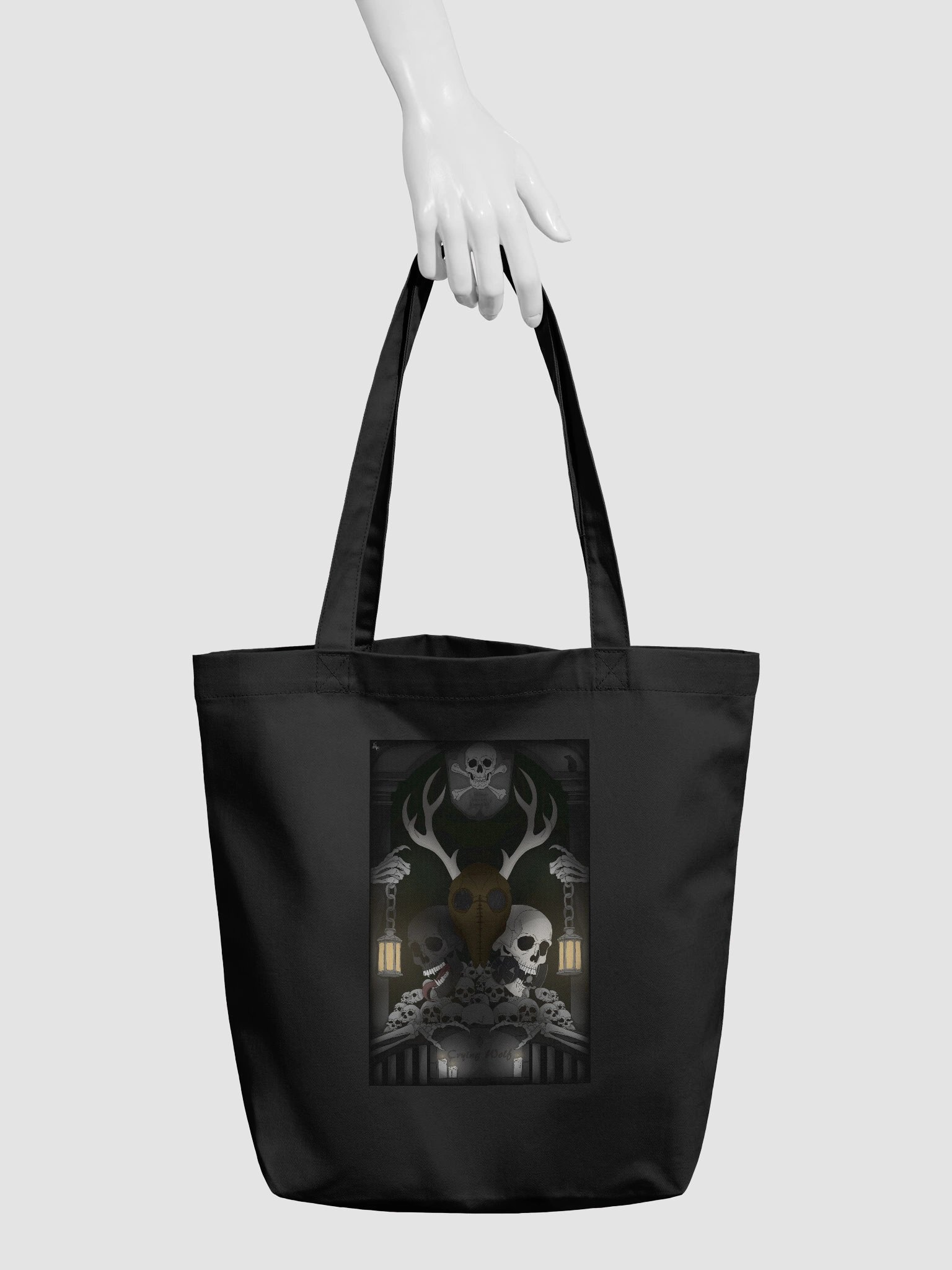 "Mors Mecum Ambulat" Plague Runners Tote Bag product image (3)
