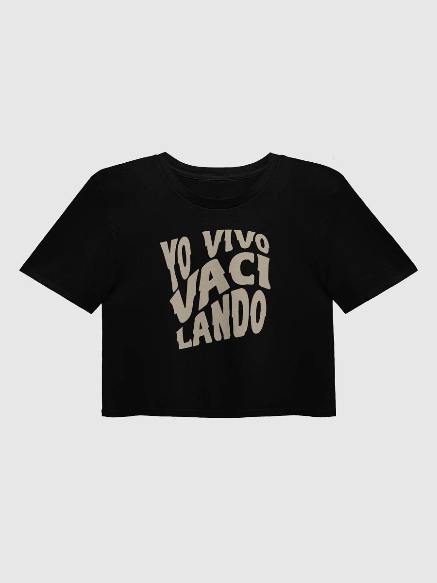 Yo Vivo Vacilando Crop Top product image (1)