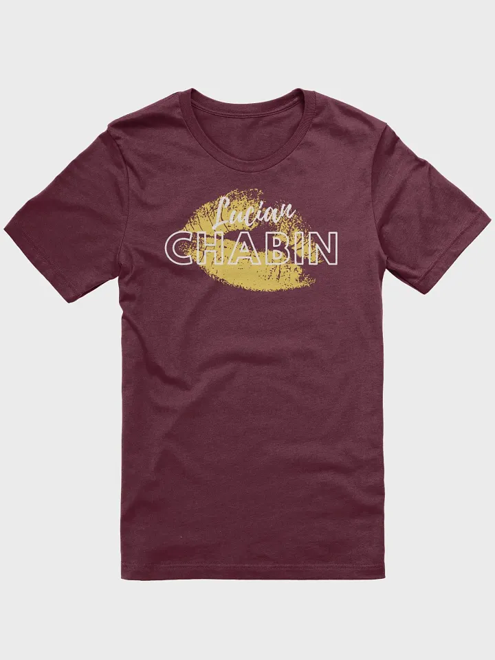 Lucian Chabin White Text Graphic Tee product image (34)