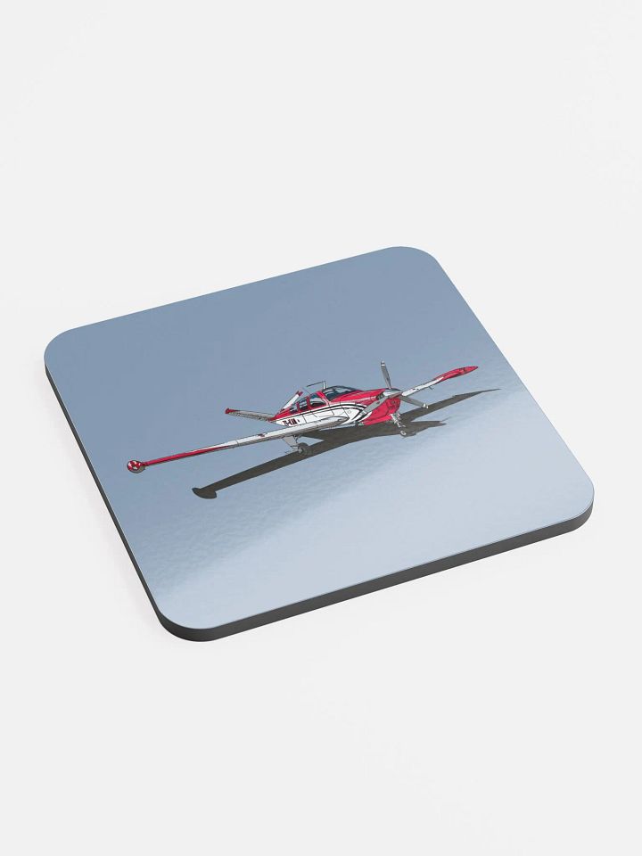 Bonanza V35B ZS-KAN Gloss Cork Coaster product image (2)