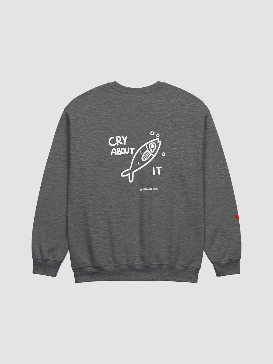 CRY ABOUT IT CREWNECK (grey) product image (2)