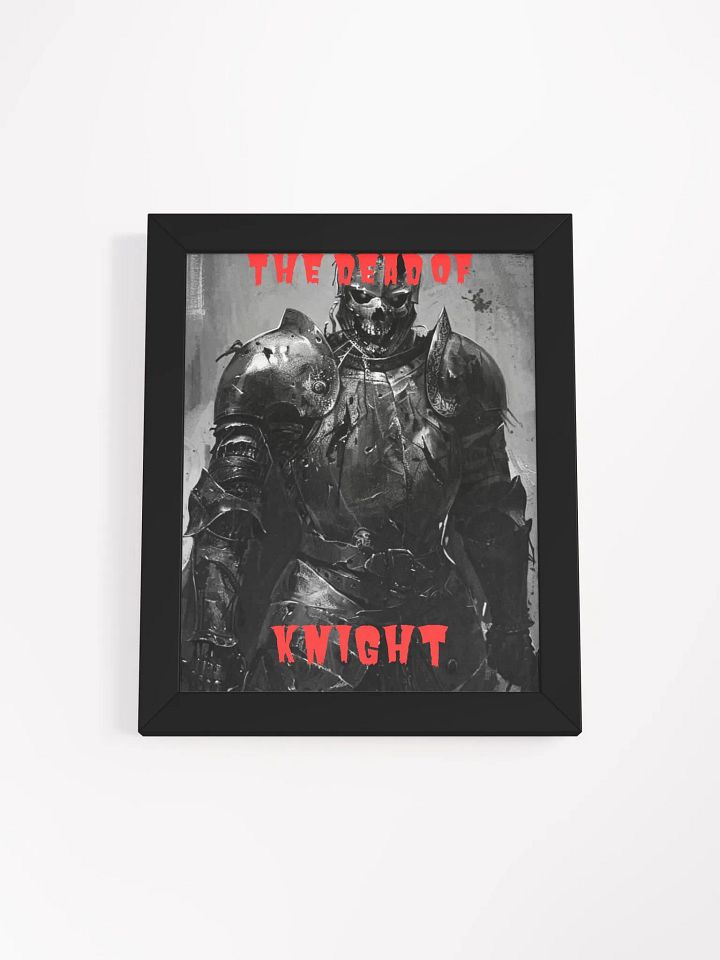 The Haunted Knight Framed Poster- The Dead Of KNIGHT merch collection product image (5)