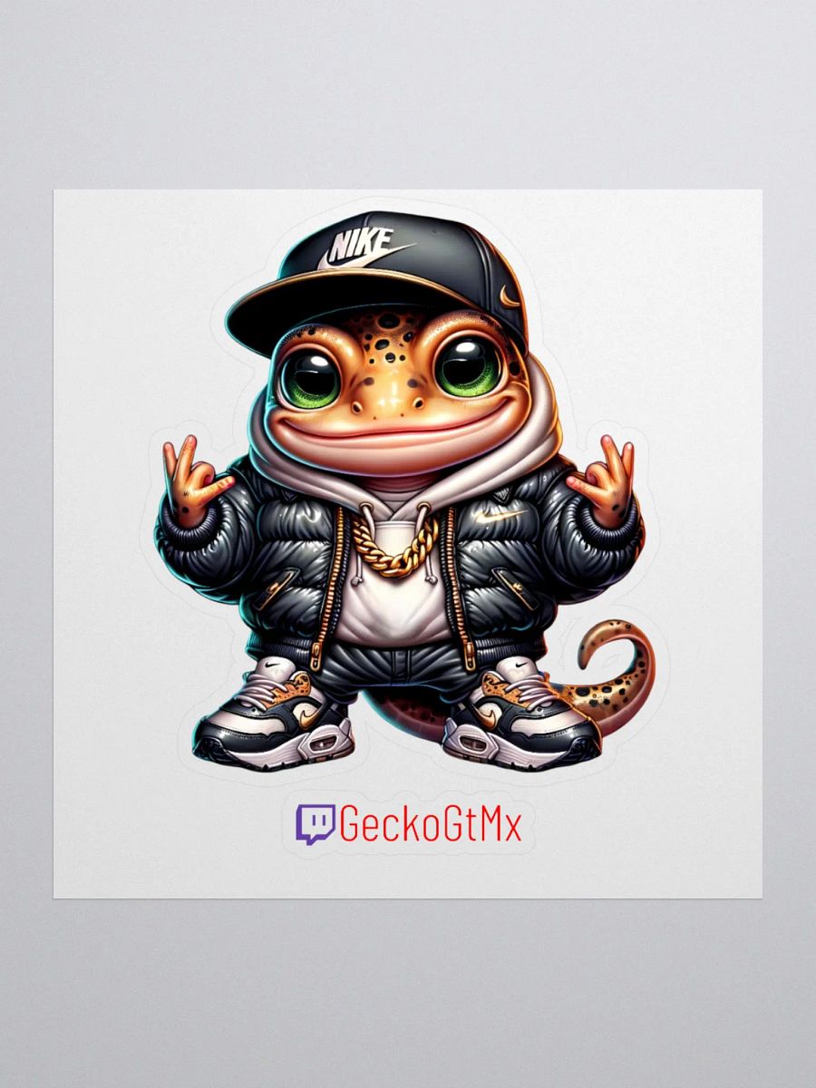 Baby Street Gecko Kiss Cut Stickers product image (1)