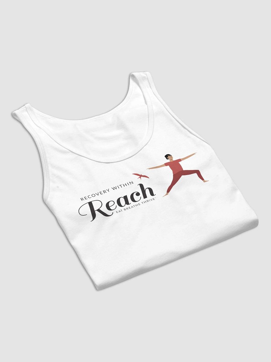 Recovery within Reach | white tank warrior pose product image (5)