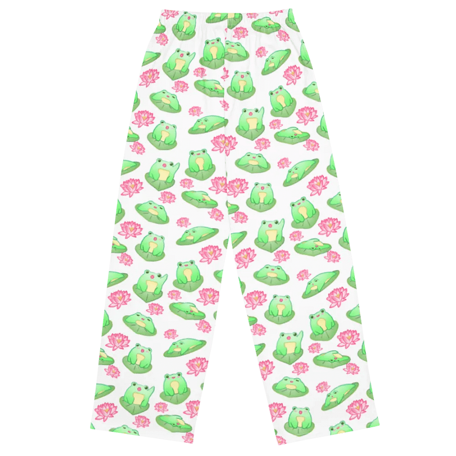 Kawaii Froggie Wide Leg Pants product image (2)
