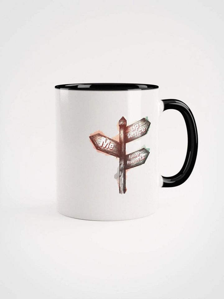 Me vs. Lies Ceramic Mug with Color Inside product image (3)