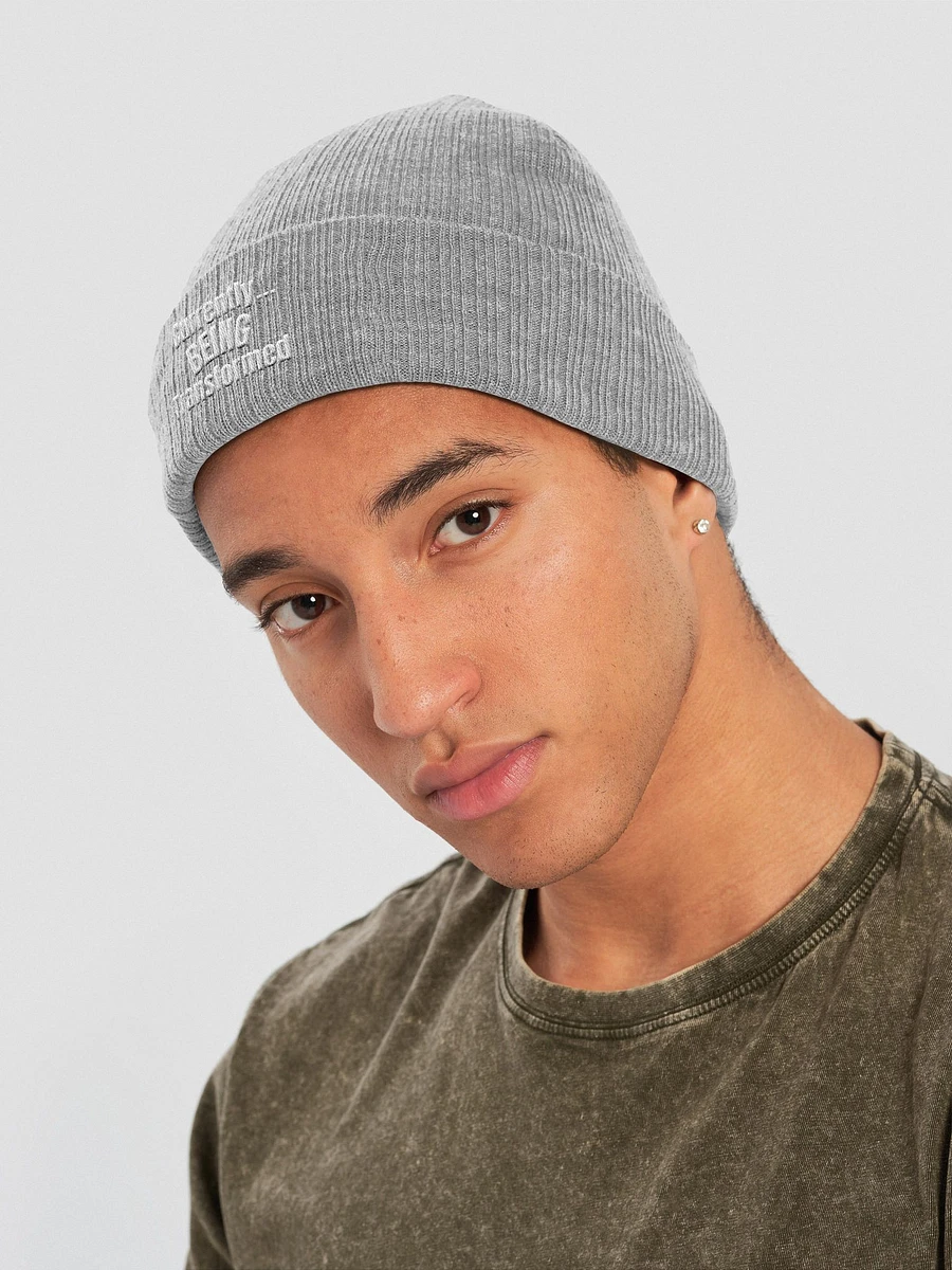 Currently....Being Transformed Beanie (White Thread) product image (21)