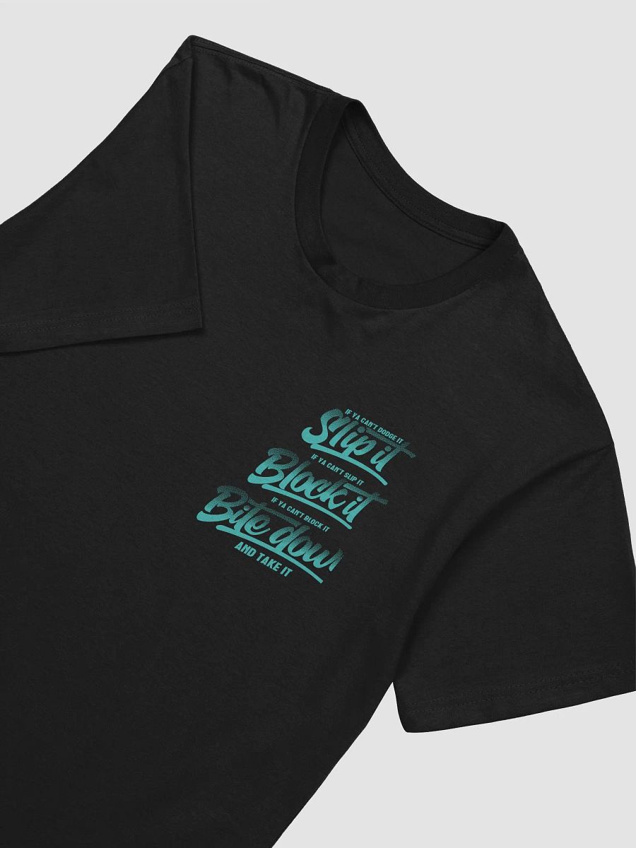 BITE DOWN TEE BLACK/GREEN product image (3)