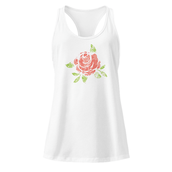 Rose Racerback Tank Top product image (1)