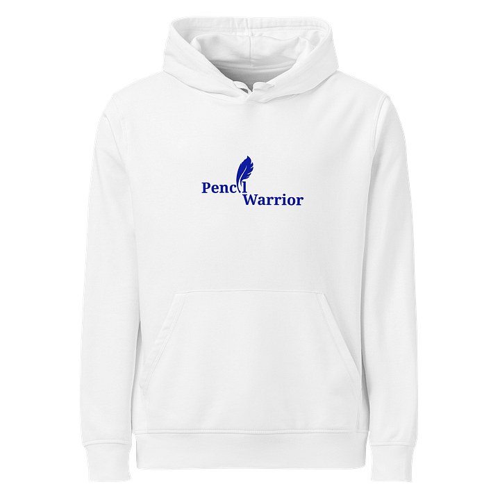 Feathered Pencil Warrior Organic Hoodie product image (1)