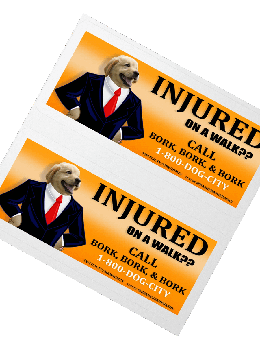 Mr. Peanutbutter, DOG LAWYER Stickers! product image (6)