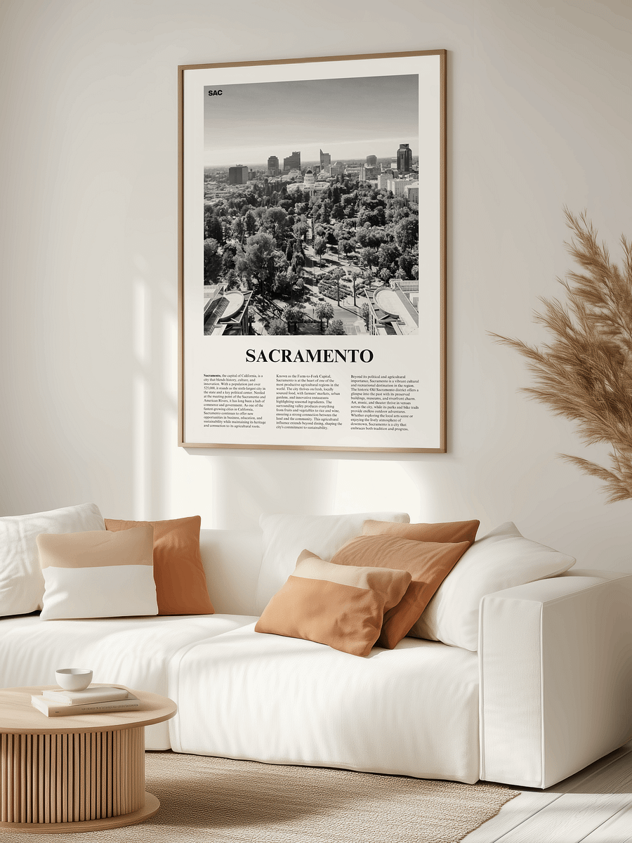 Sacramento 01 Newspaper Poster product image (7)