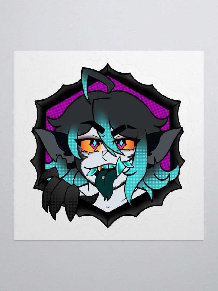 BLEHHH teal sticker product image (3)