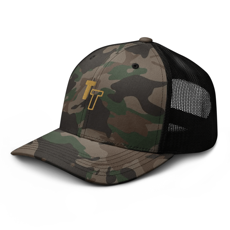 Trendy Camo Trucker Hat product image (6)