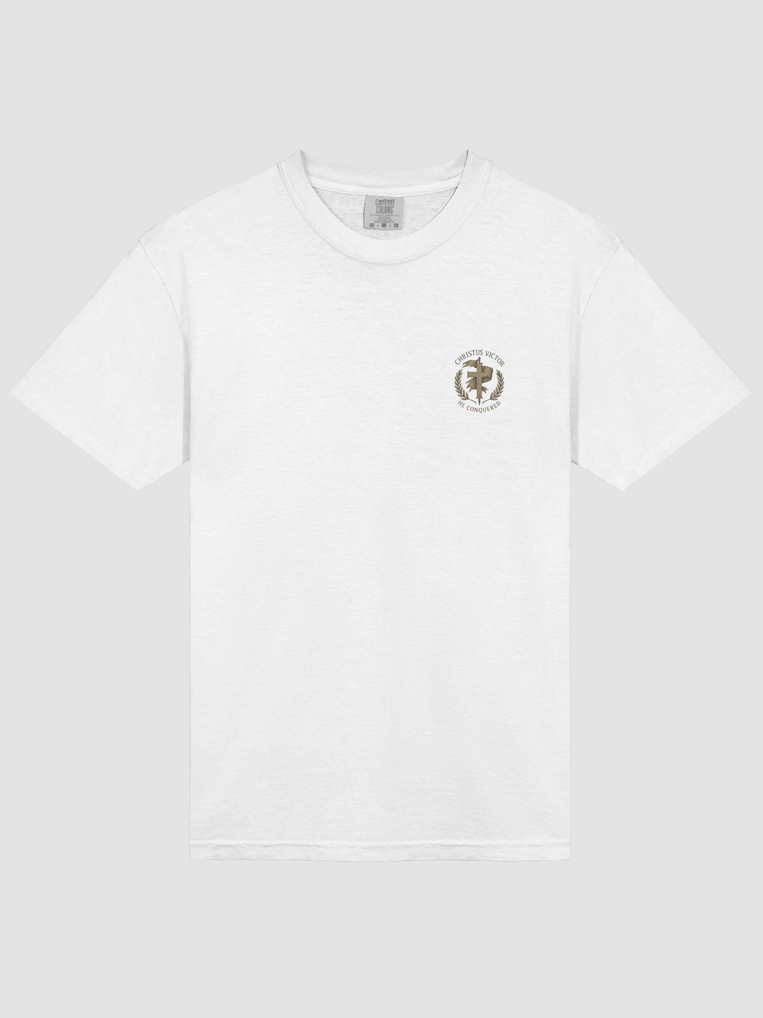 Christus Victor tee small emblem product image (3)