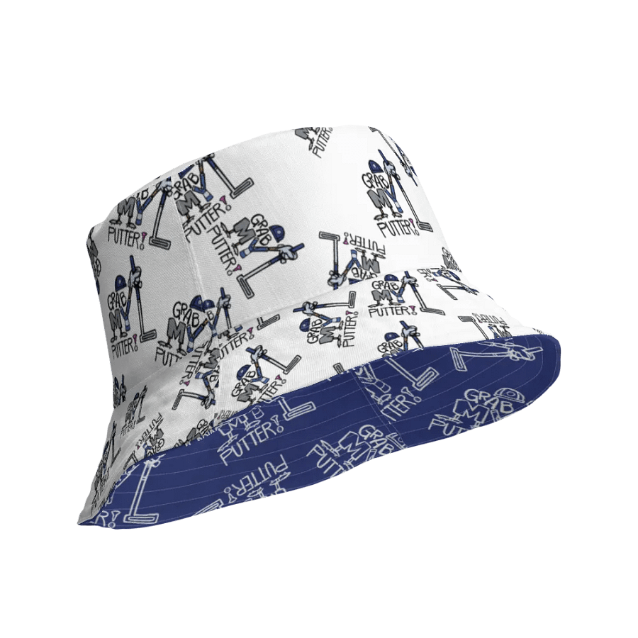 Grab My Putter Reversible Bucket Hat: Large Logo product image (3)