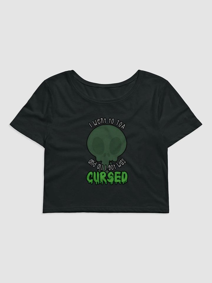 All I Got Was Cursed - Evoker - Crop Tee product image (1)