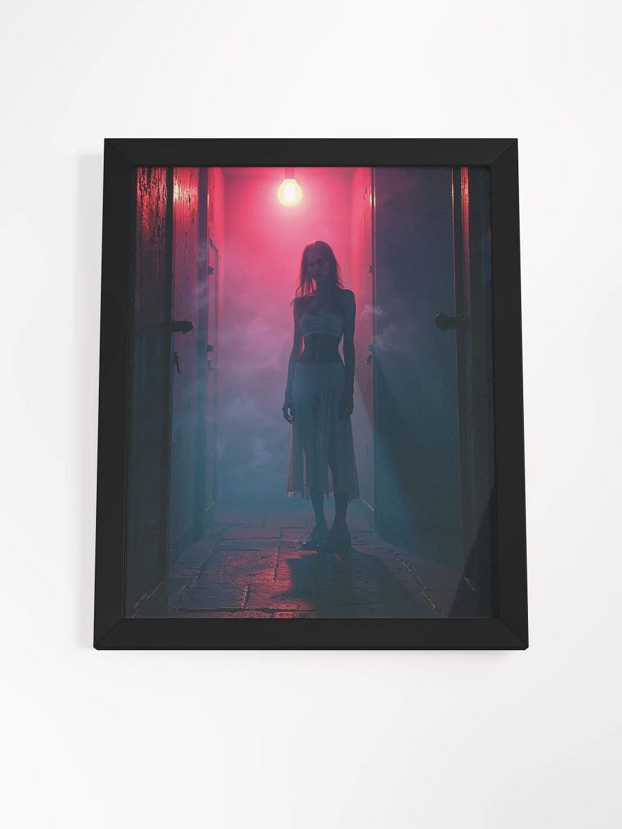 Enigmatic Red Glow Framed Print product image (22)
