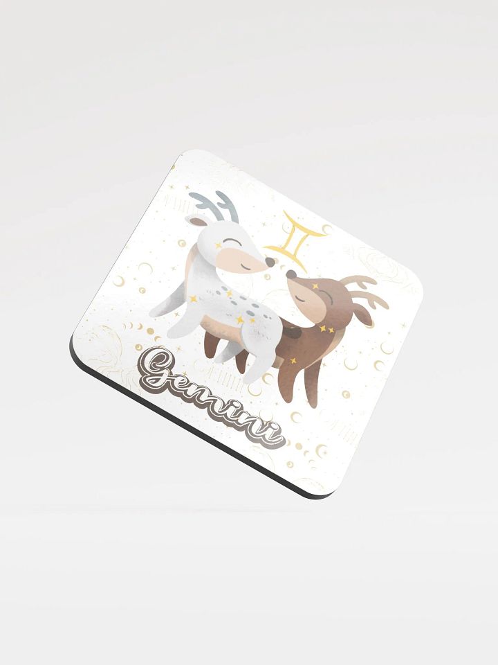 Gemini Cork Coaster product image (1)