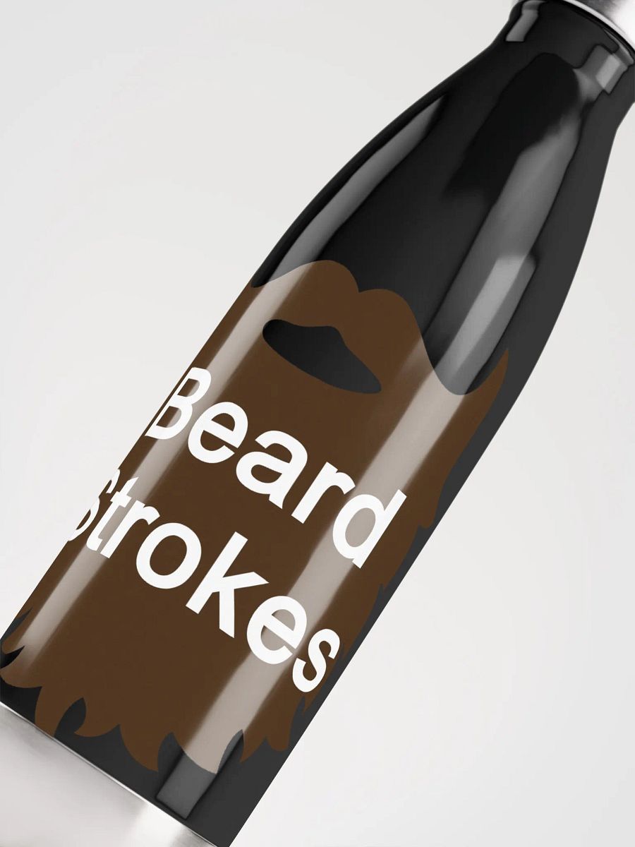 Beard Strokes Stainless Steel Bottle product image (5)