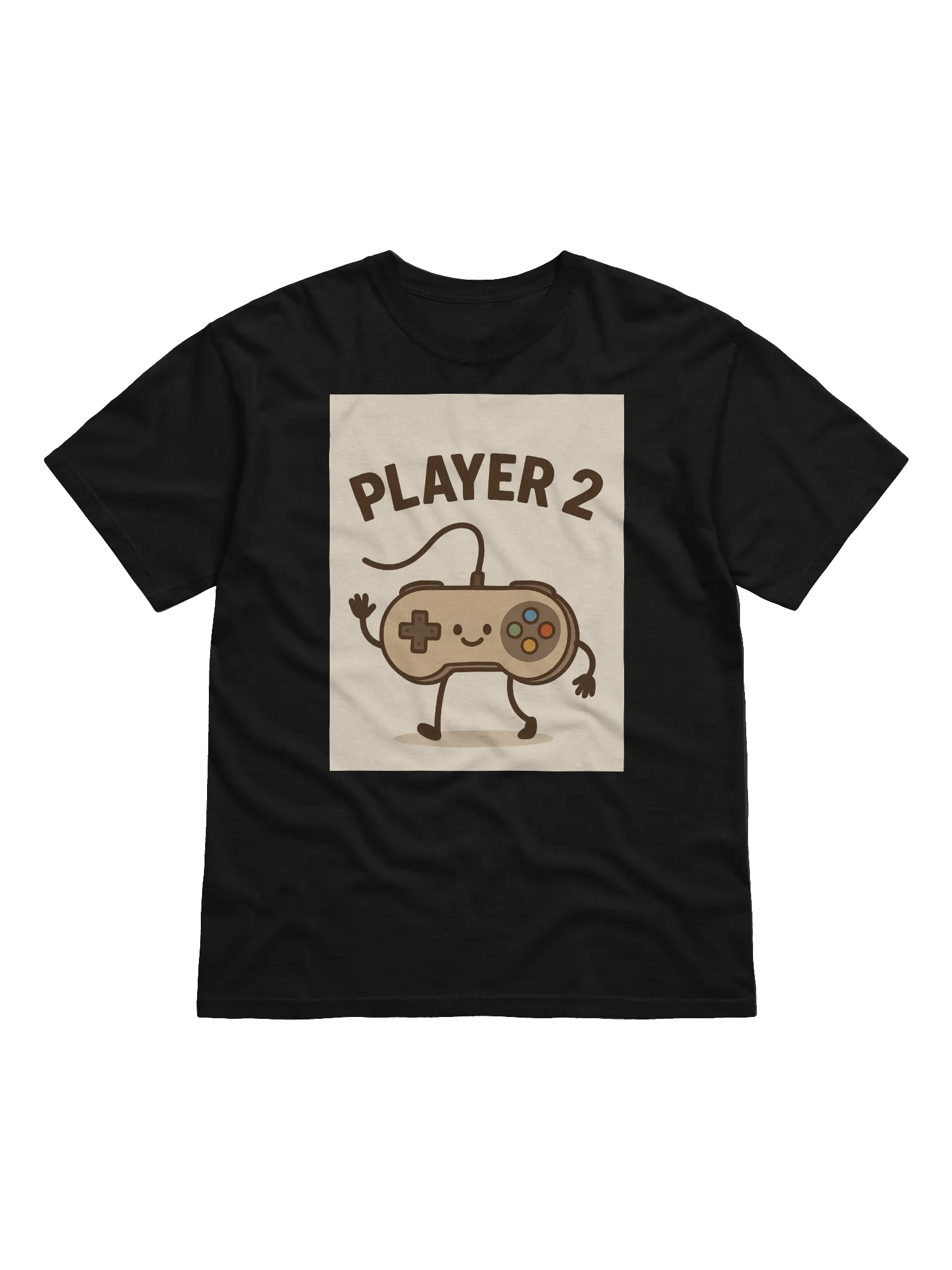 Player 2 Retro Gaming Controller T-Shirt product image (4)