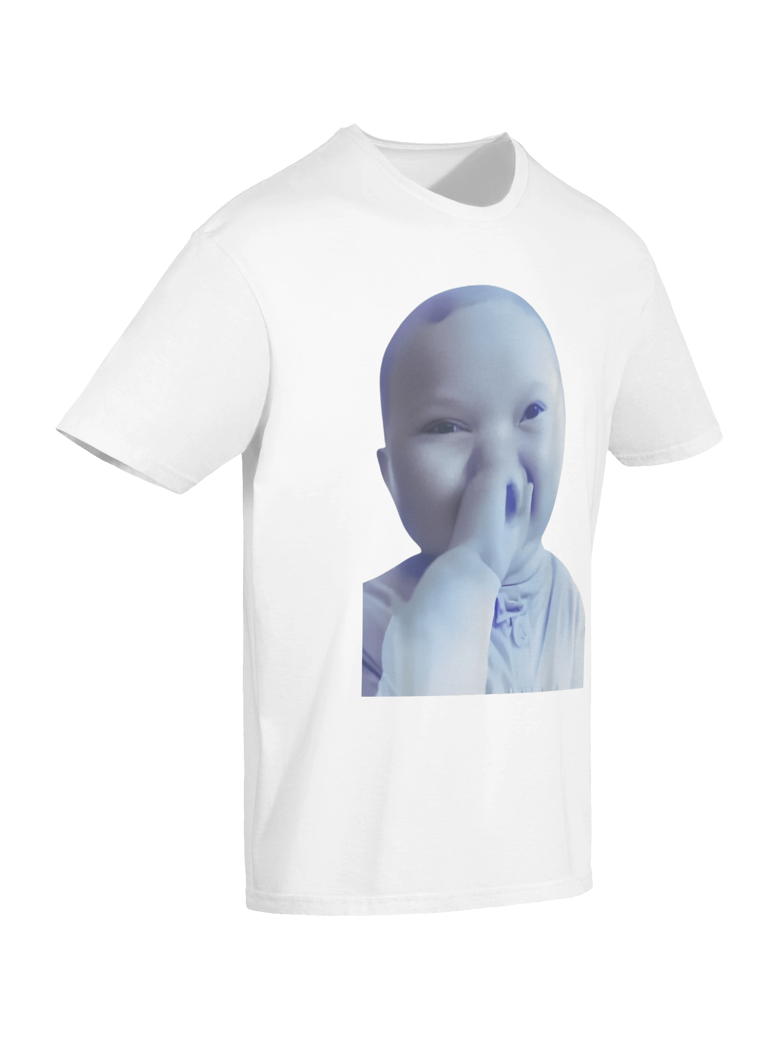 AI Baby Holding Laugh Meme Trend Shirt product image (14)