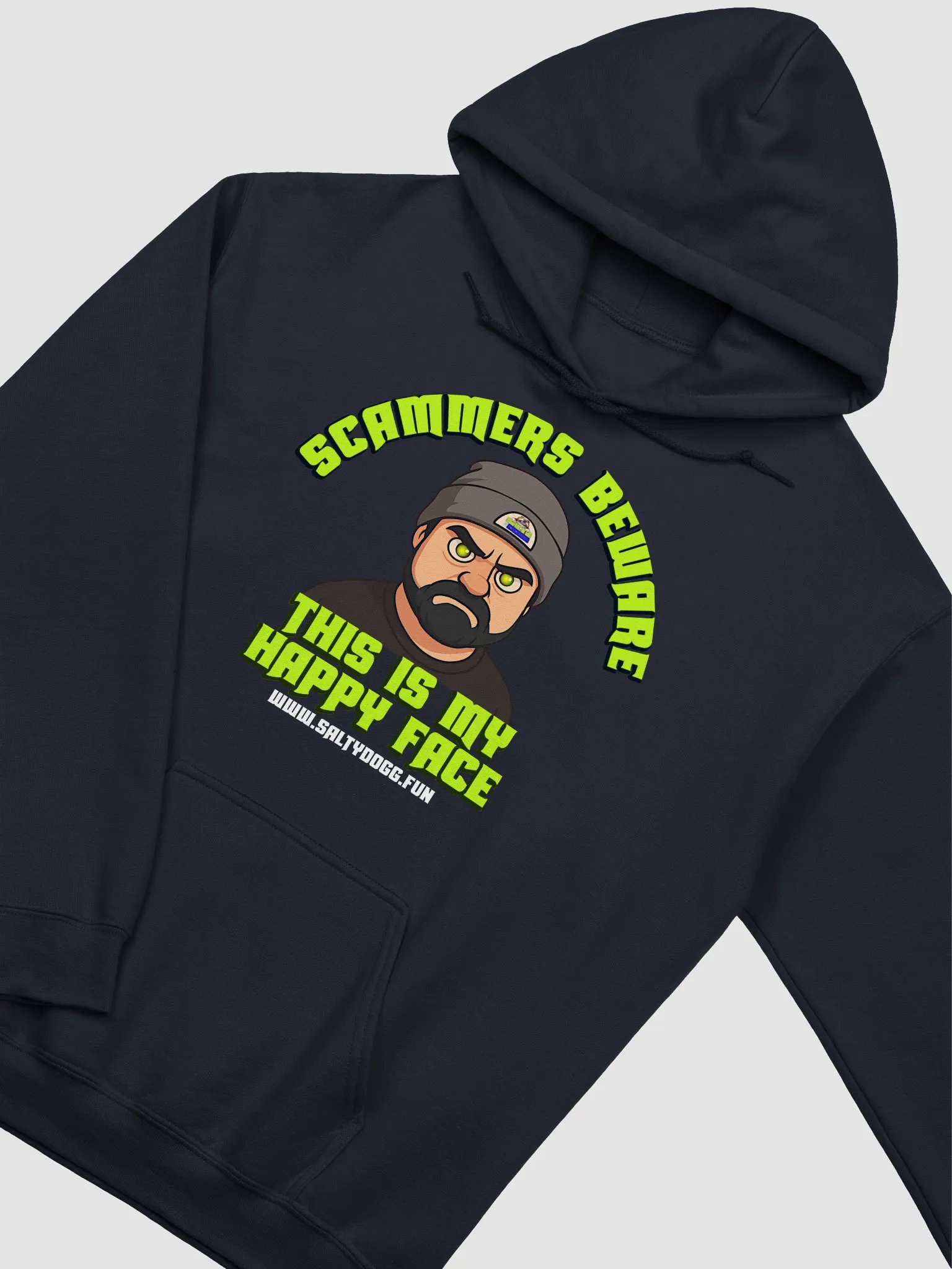Scammers Beware Hoodie product image (32)