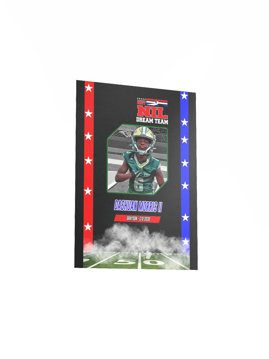 Dashuan Morris II NIL Dream Team Print product image (3)