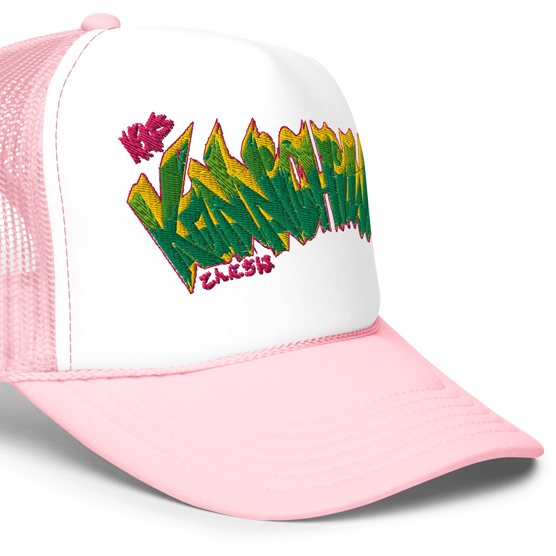 KONNICHIWA - Embroidered Foam Trucker Hat product image (5)