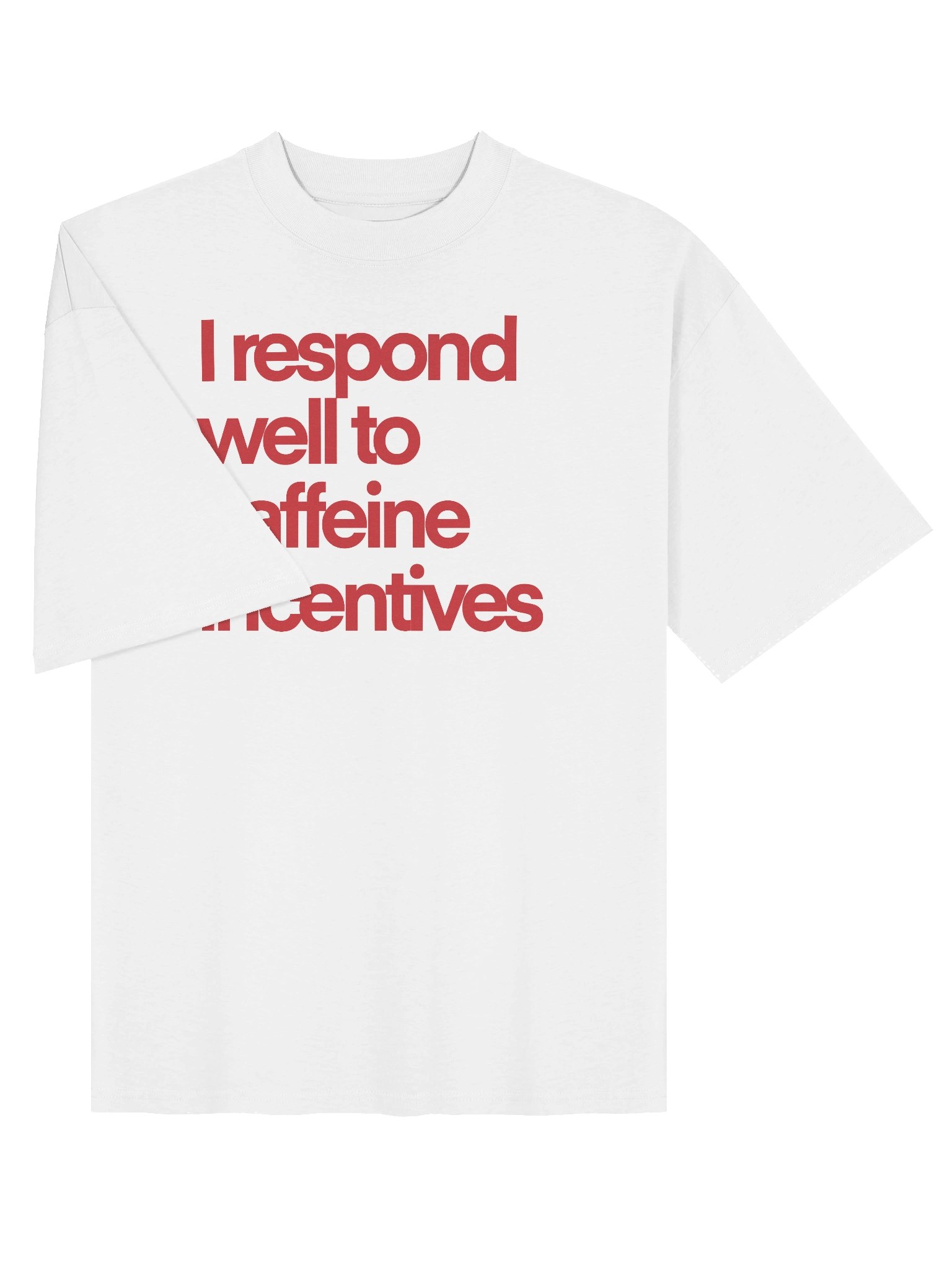 caffeine incentives t-shirt product image (7)