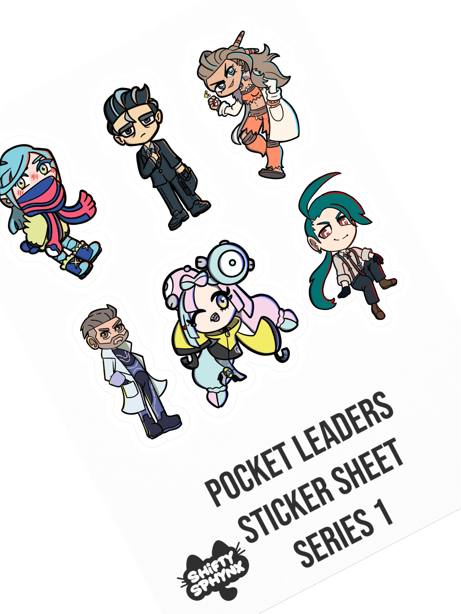 Pocket Leaders Sticker Sheet Series 1 product image (1)