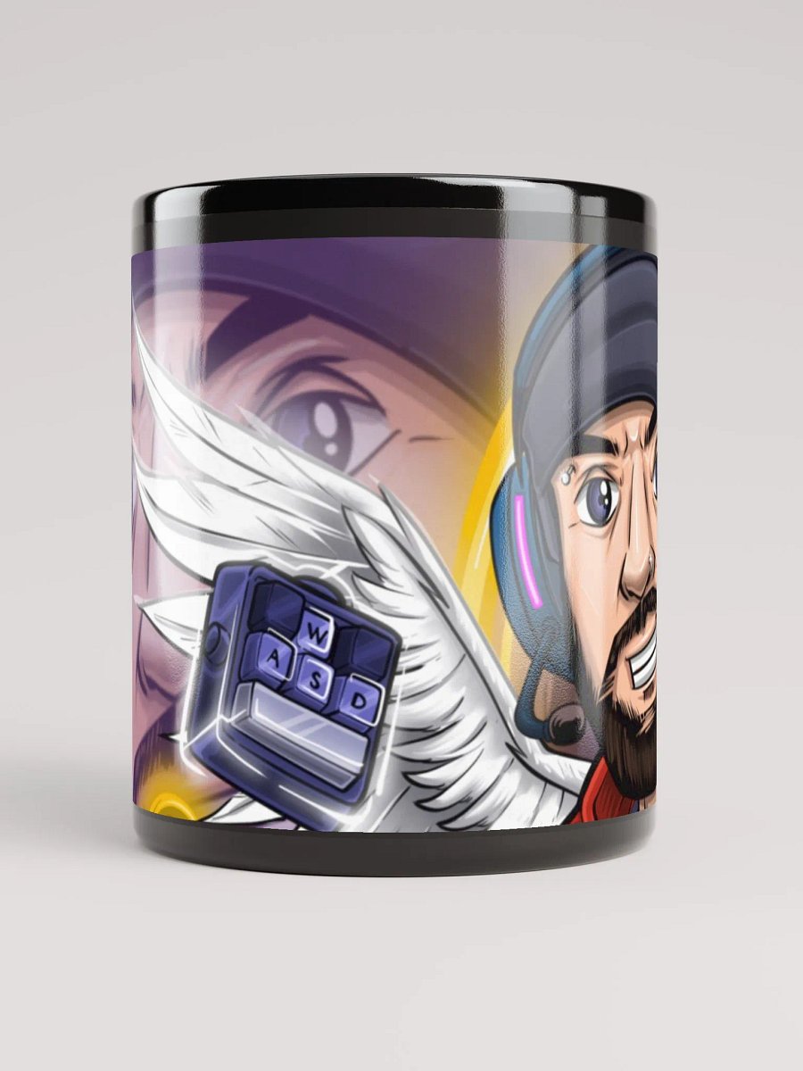 Gaming Cherub Mug (black) product image (5)