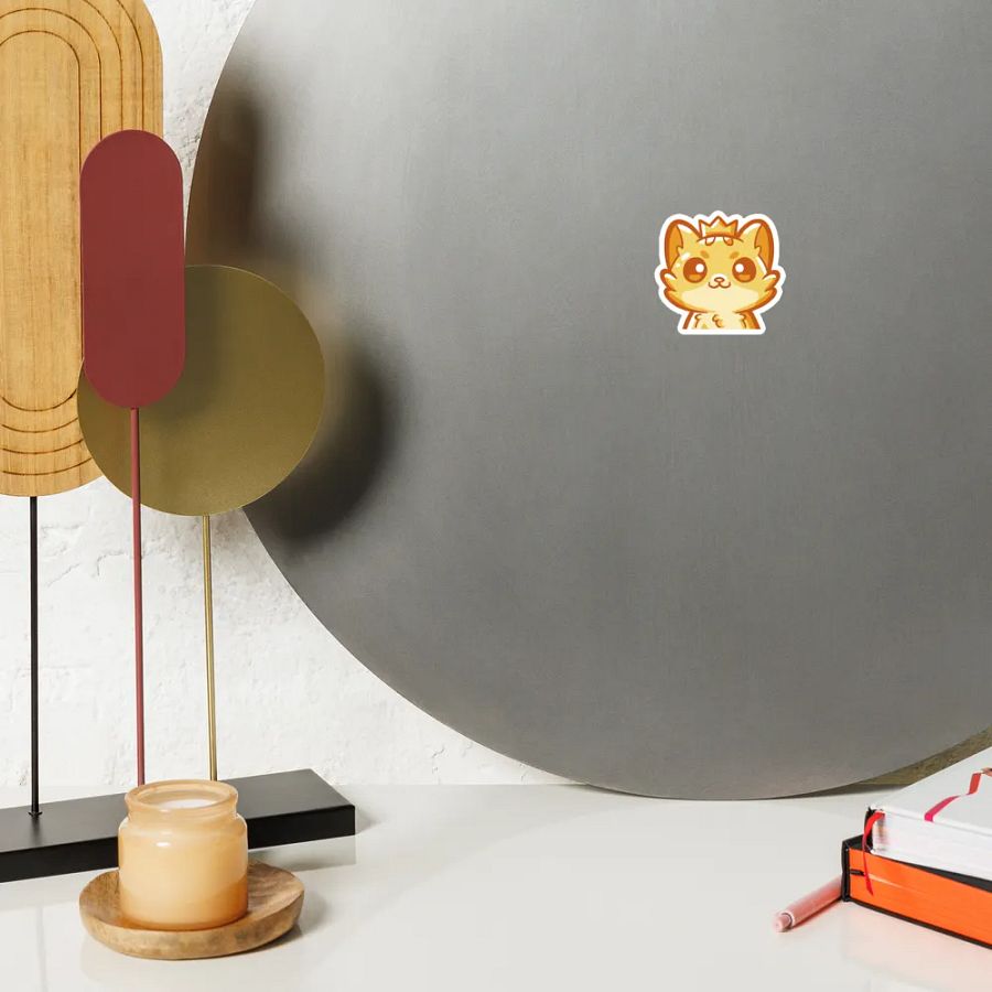 Toti Gold Badge Magnet product image (11)