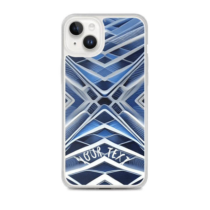 Abstract-Art-Deco-Pattern iPhone® MagSafe® Clear Case product image (1)