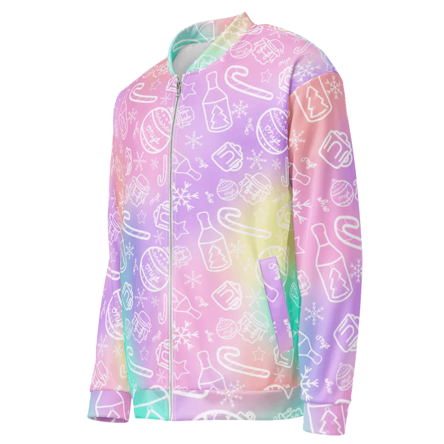 Limited Edition Christmas Tie Die Bomber Jacket product image (4)