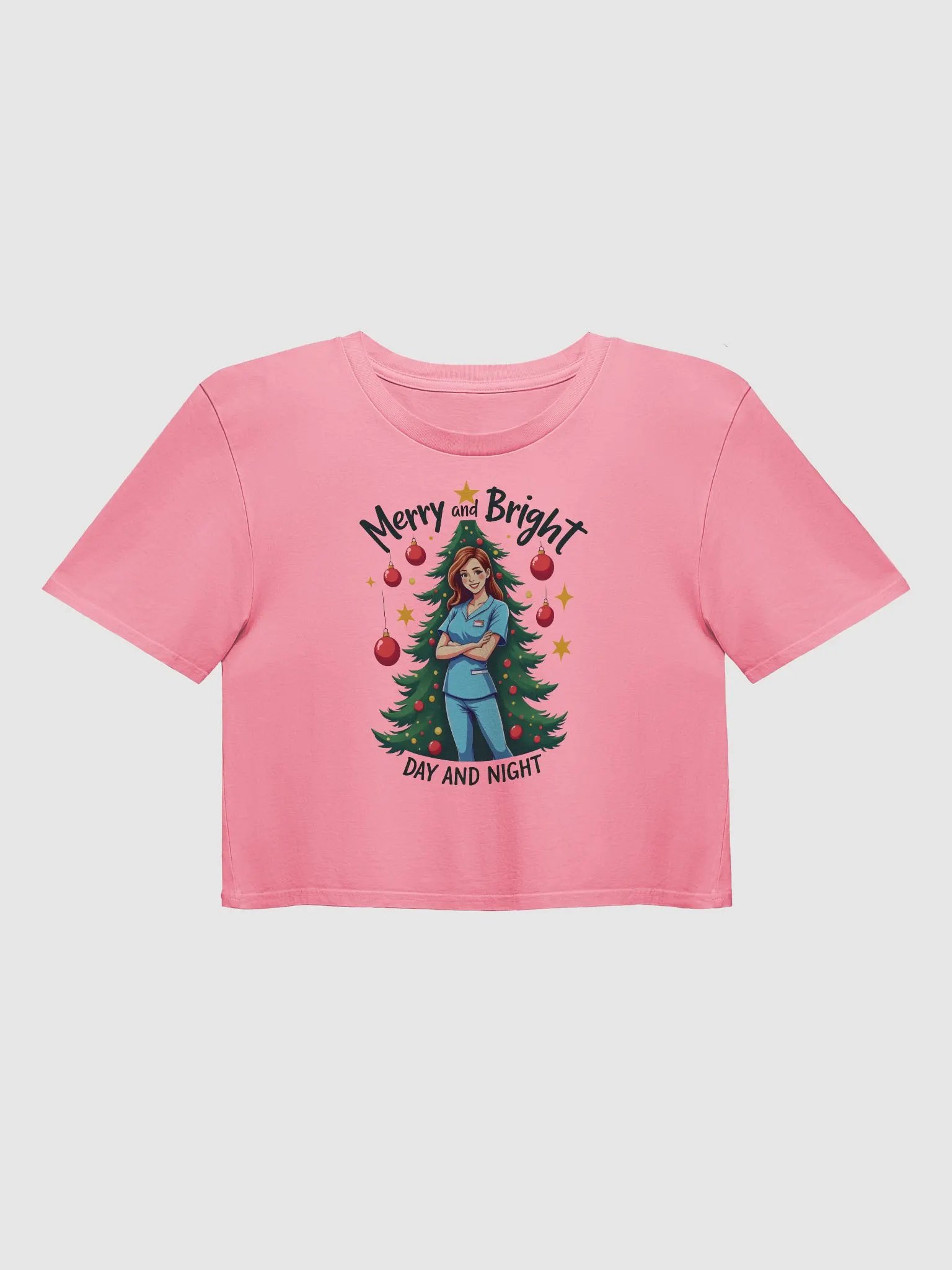 Merry and Bright Crop Top product image (1)