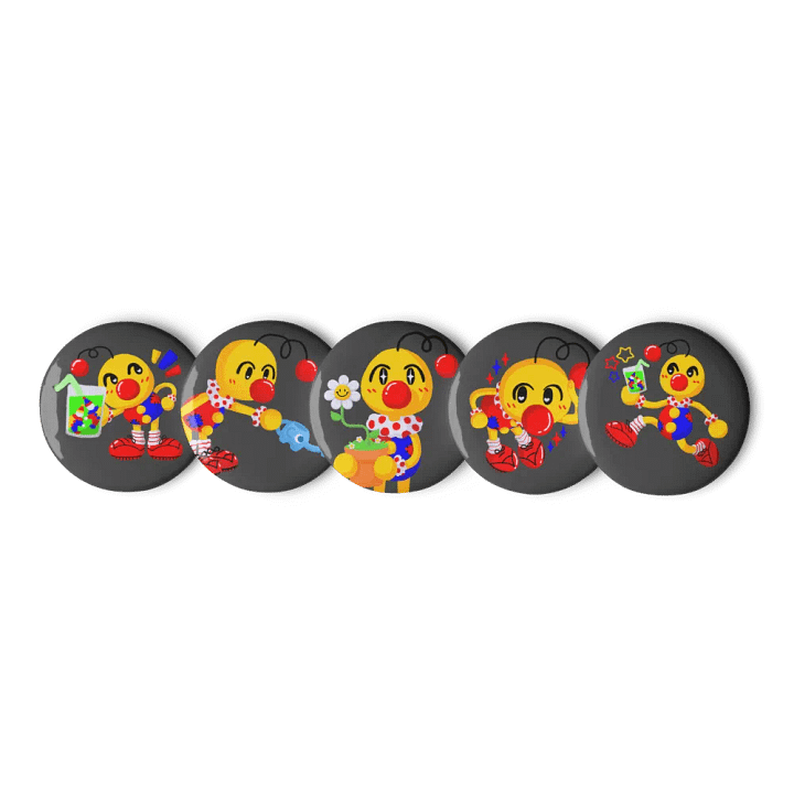 Dark Grey Boyoyoing Pin Set product image (1)