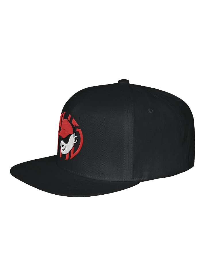 Urban Vibes Snapback Cap with red print THG product image (7)