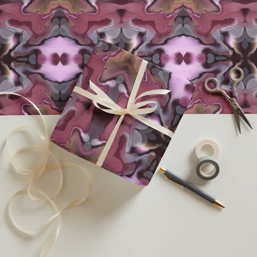 colorful mirror tile wrapping paper product image (12)