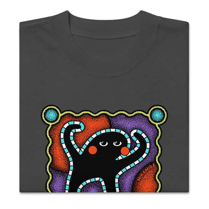 Faded Cursed Cat Tee product image (3)