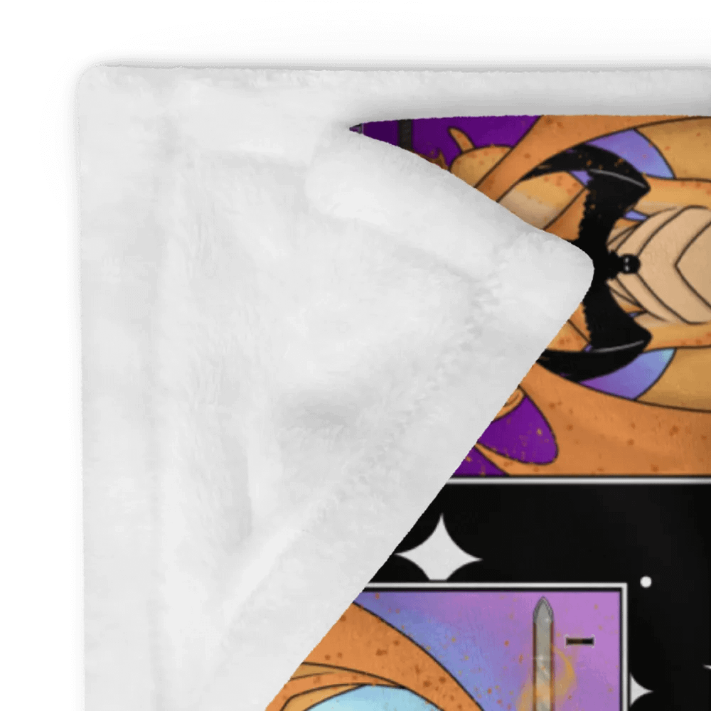 Day of the Dragon "Strength" Tarot Card Throw Blanket product image (12)