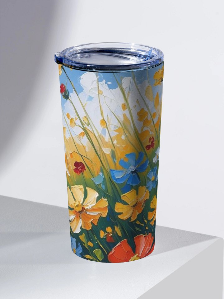 Impressionist Floral Field Tumbler product image (2)