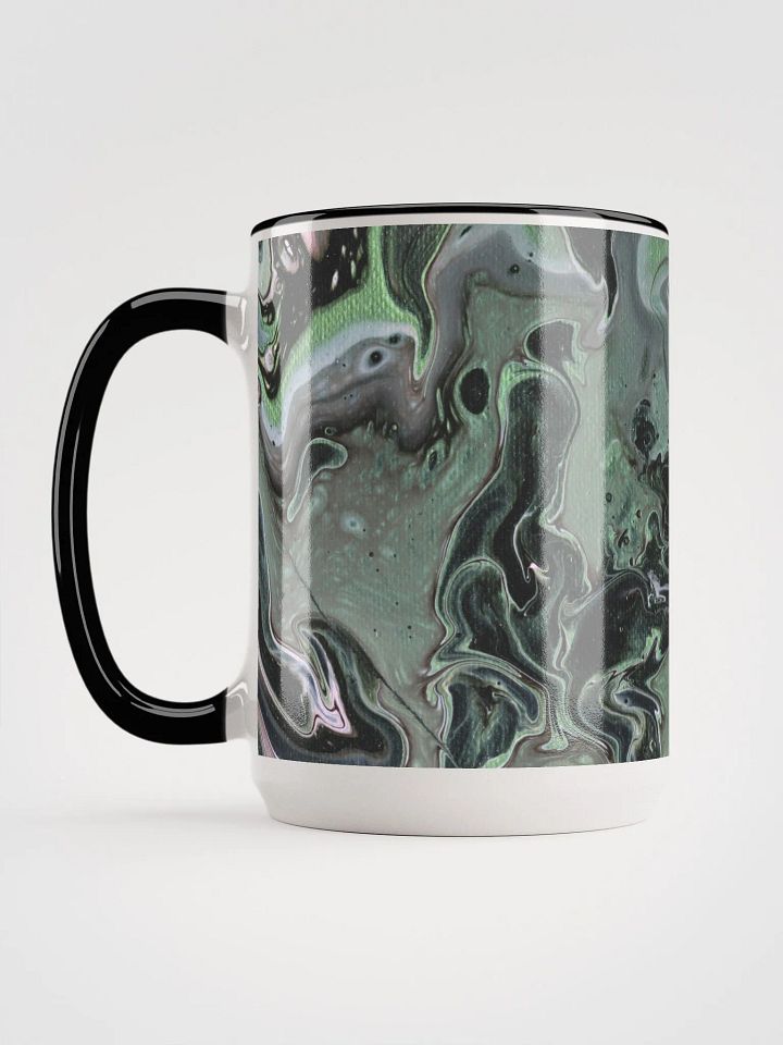 Metallic Green Fluid Acrylic Coloured Mug product image (2)