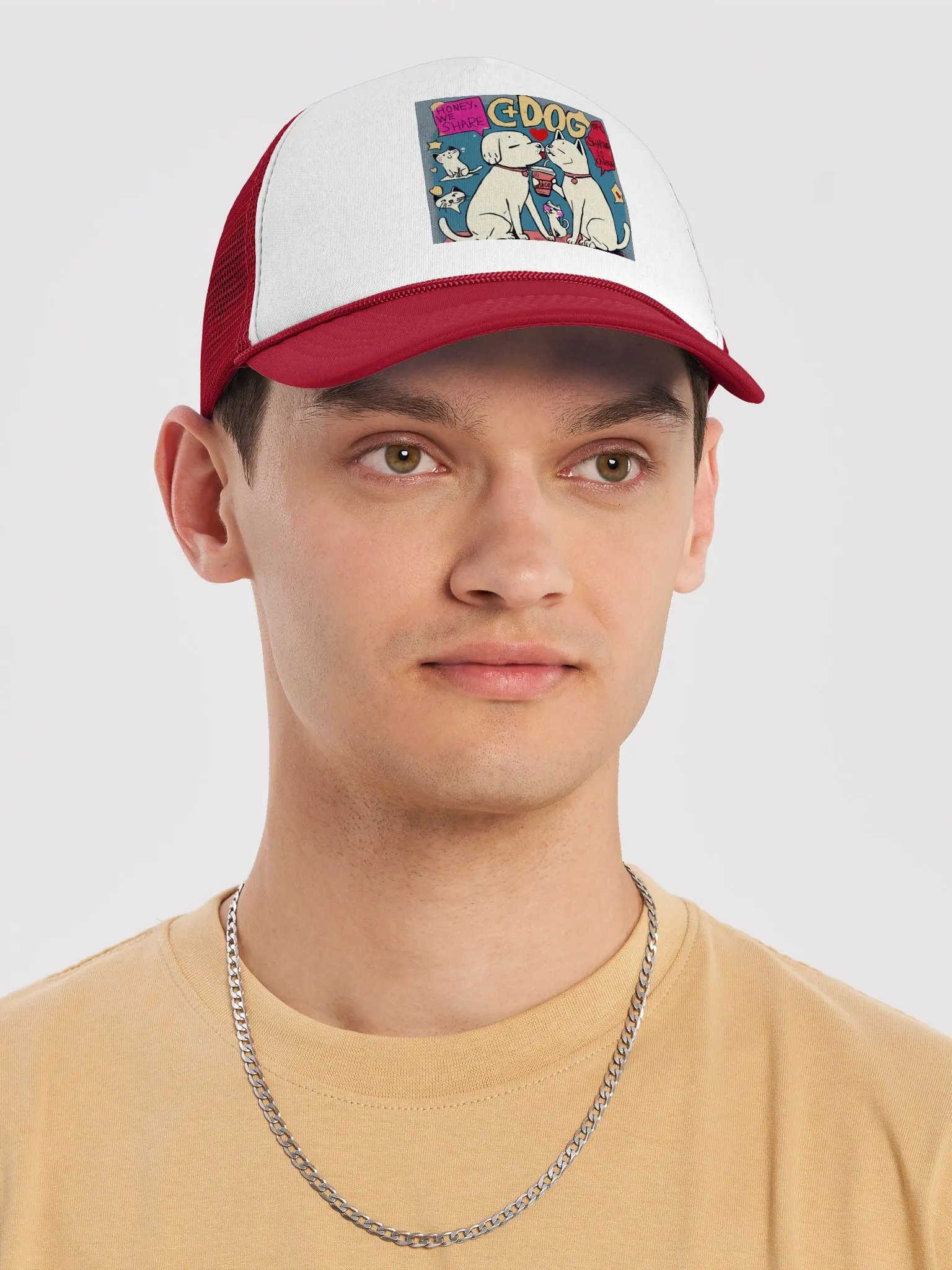 Share the Love Foam Trucker Hat product image (9)