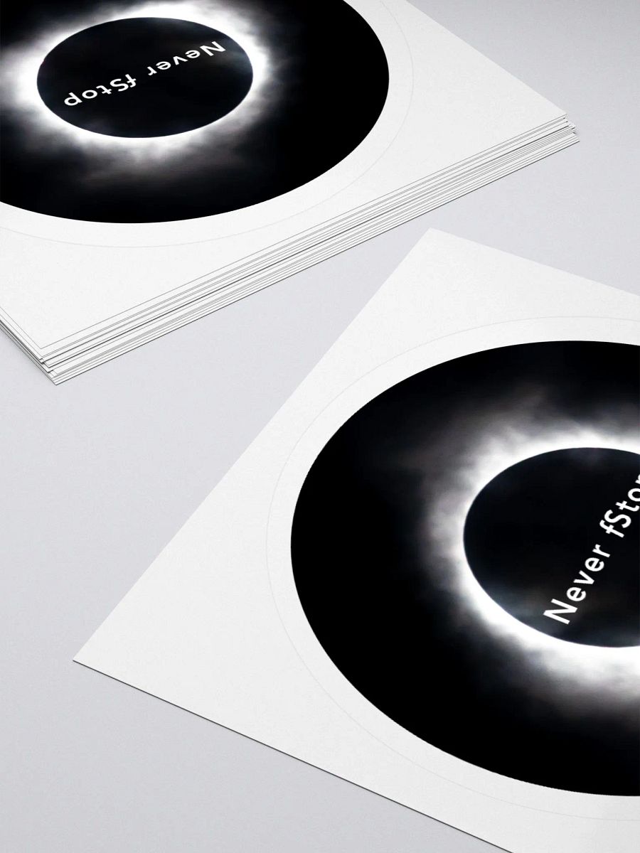 Eclipse Glow Logo Stickers product image (4)