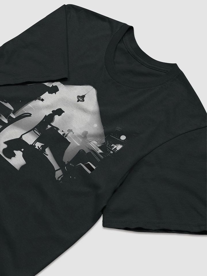 Café Noir Silhouette Encounter (Front Print Womens Tee) product image (2)